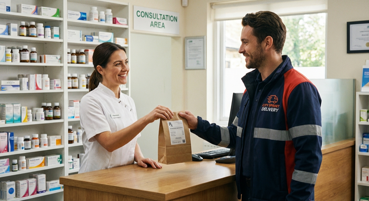 How Medical Couriers Support Pharmacies and Care Homes