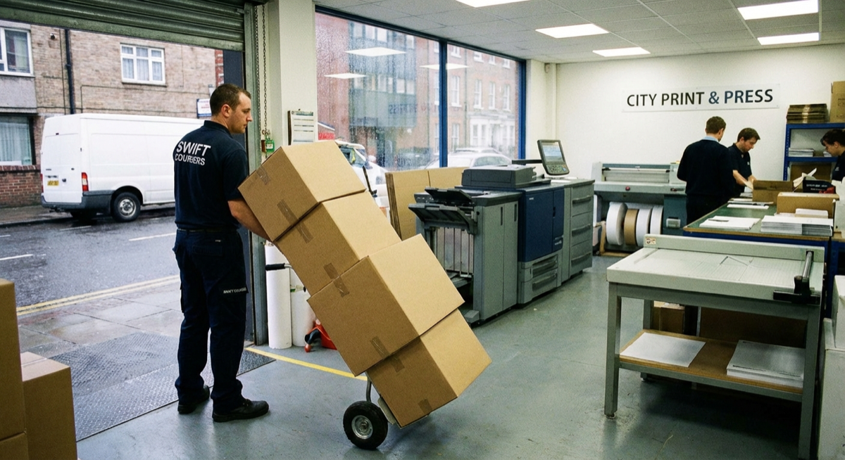 How Couriers Support the Print Industry