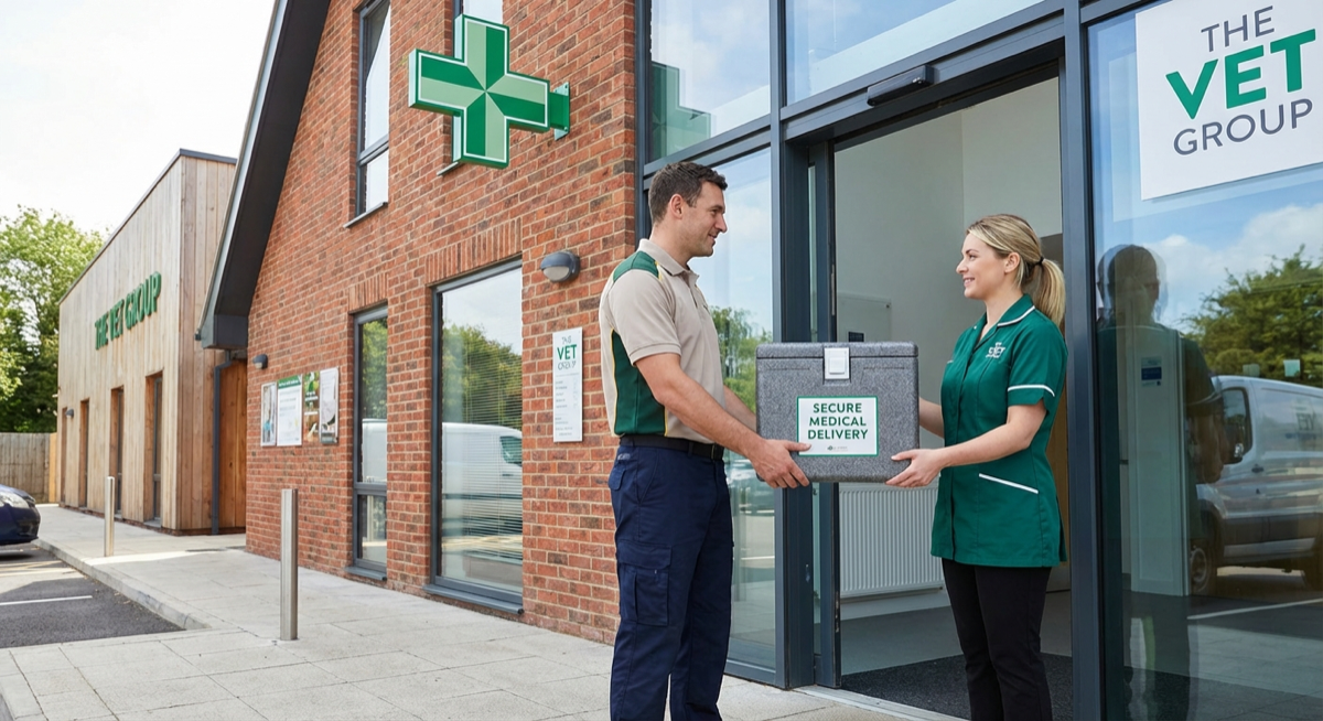 How Couriers Support Veterinary Practices